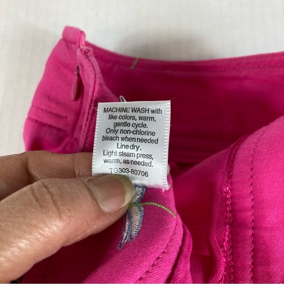 Pendleton Dragonfly Embroidered Skirt Size 10 - Picture 2 of 11